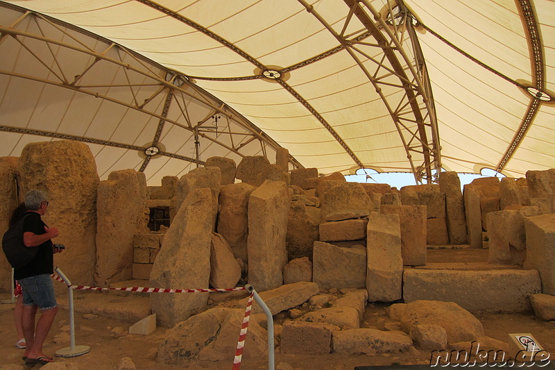 Hagar Qim Tempelanlage auf Malta