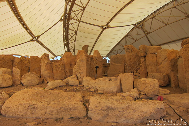 Hagar Qim Tempelanlage auf Malta