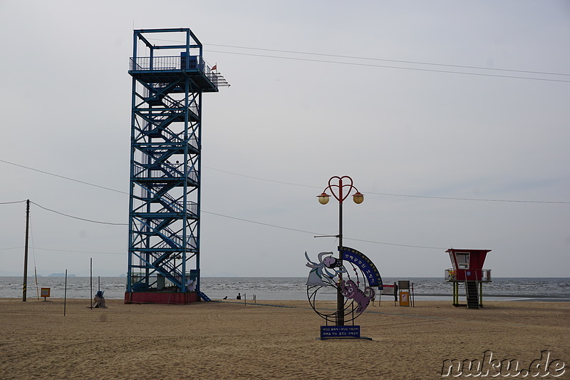 Hanagae Yuwonji (하나개 유원지) - Strand auf der Insel Muuido, Korea