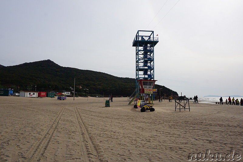 Hanagae Yuwonji (하나개 유원지) - Strand auf der Insel Muuido, Korea