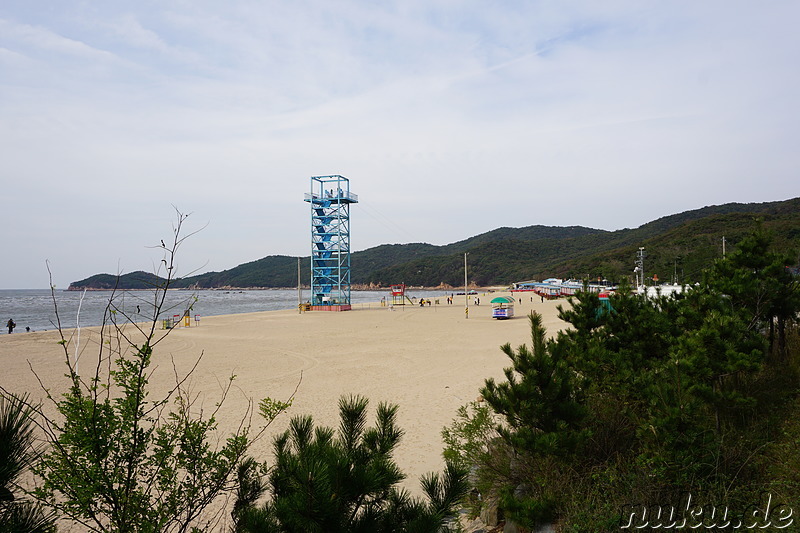 Hanagae Yuwonji (하나개 유원지) - Strand auf der Insel Muuido, Korea