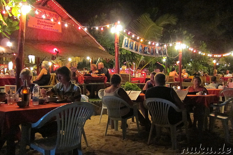 Hans Restaurant auf Ko Lanta, Thailand