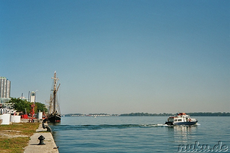 Harbourfront am Ontariosee in Toronto, Kanada