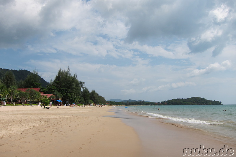 Hat Klong Dao Beach auf Ko Lanta, Thailand