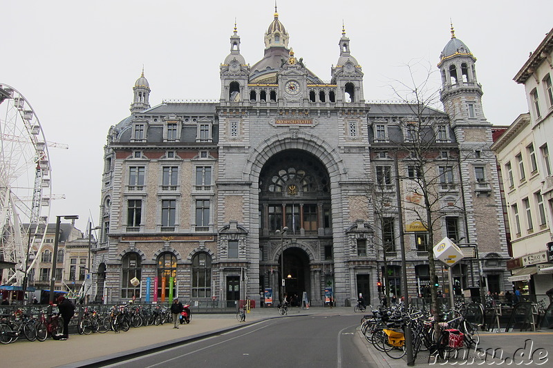 Hauptbahnhof von Antwerpen, Belgien