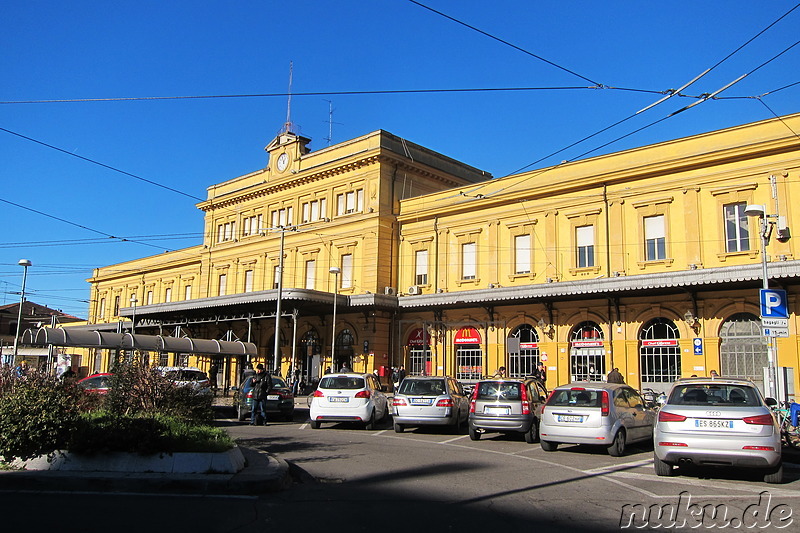 Hauptbahnhof von Modena, Italien