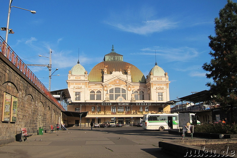 Hauptbahnhof von Pilsen, Tschechien