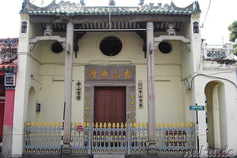 Heong San Hoay Kuan, Sitz der kantonesischen Bezirksverwaltung von George Town