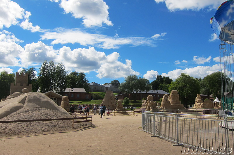 Hiekkalinna - Sandburgen in Lappeenranta, Finnland