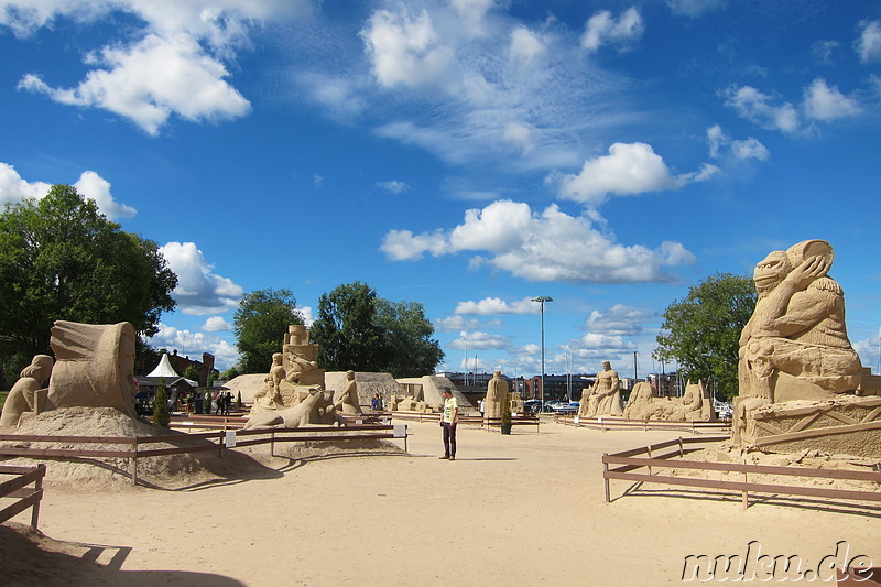 Hiekkalinna - Sandburgen in Lappeenranta, Finnland