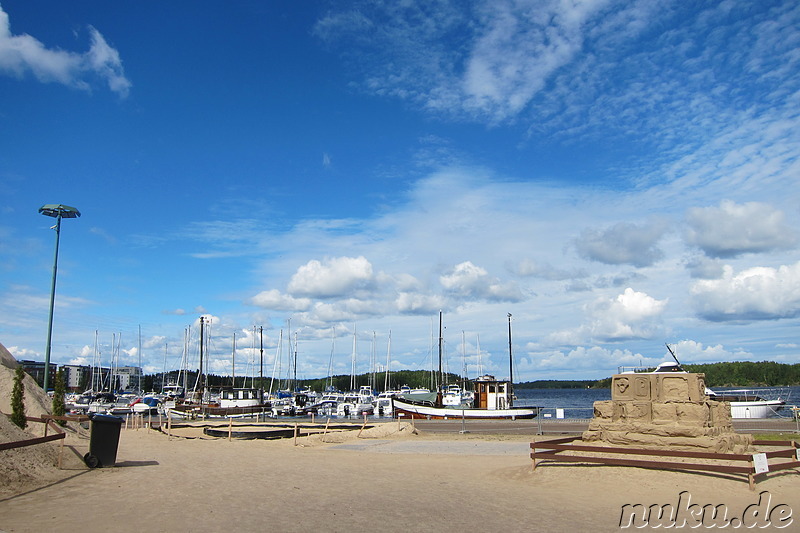 Hiekkalinna - Sandburgen in Lappeenranta, Finnland