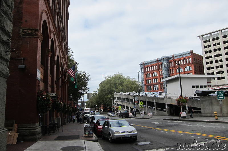 Historische Altstadt von Seattle, U.S.A.