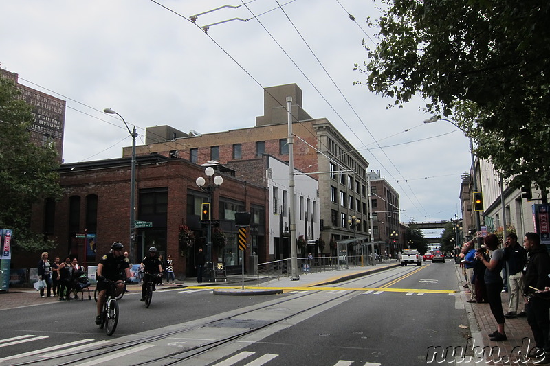Historische Altstadt von Seattle, U.S.A.