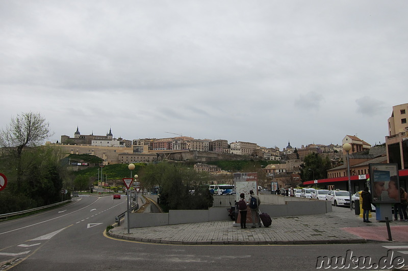 Historische Stadtbefestigung von Toledo, Spanien