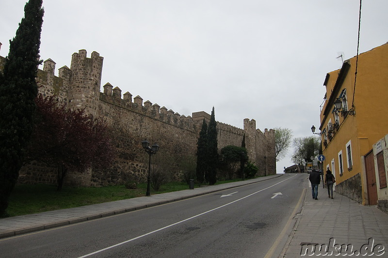 Historische Stadtbefestigung von Toledo, Spanien