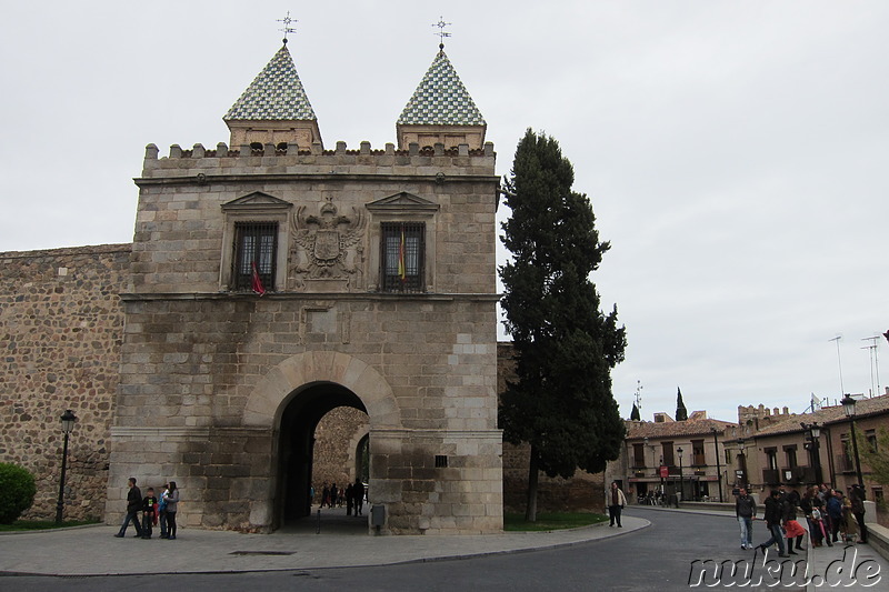 Historische Stadtbefestigung von Toledo, Spanien