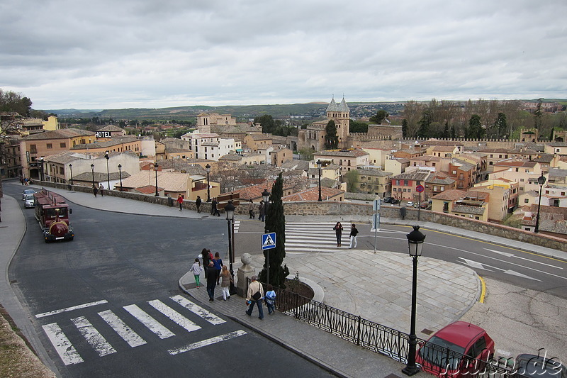 Historische Stadtbefestigung von Toledo, Spanien