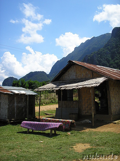 Hmong Dorf in Vang Vieng, Laos