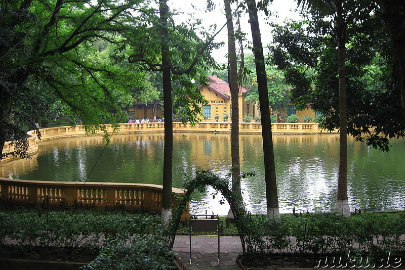 Ho Chi Minh Mausoleum Complex in Hanoi, Vietnam