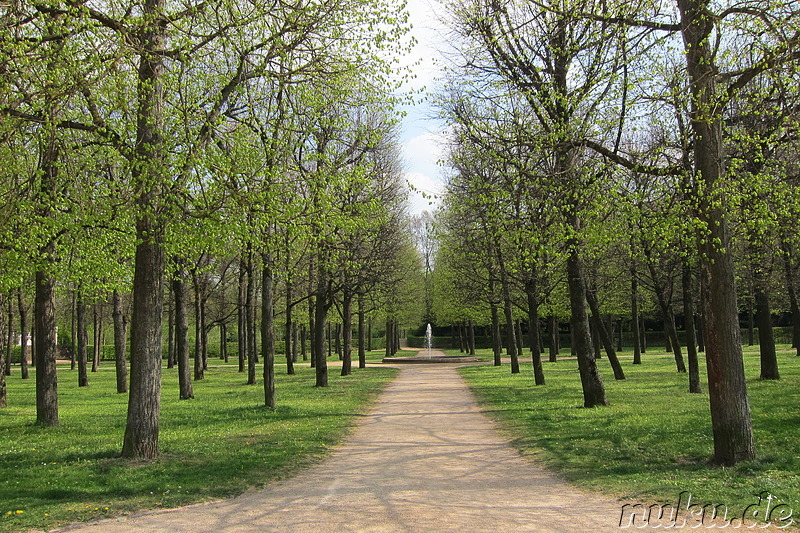 Hofgarten in Ansbach, Bayern