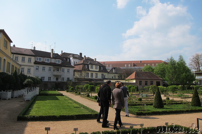 Hofgarten in Ansbach, Bayern