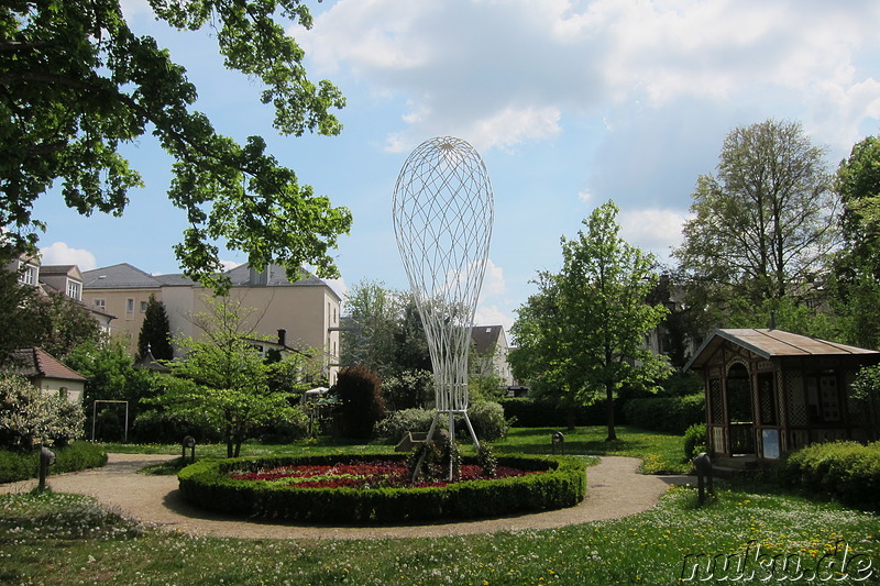 Hofgarten in Bayreuth, Bayern