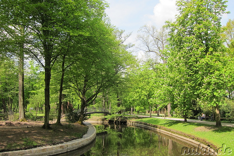 Hofgarten in Bayreuth, Bayern