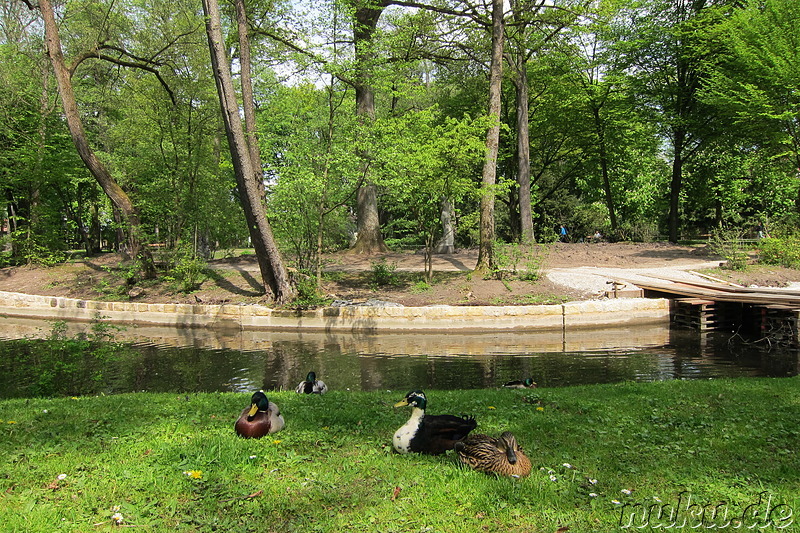 Hofgarten in Bayreuth, Bayern