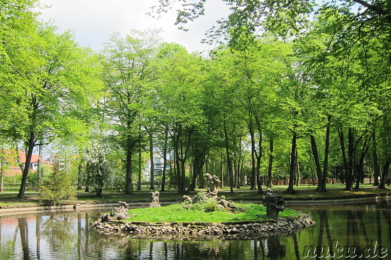 Hofgarten in Bayreuth, Bayern