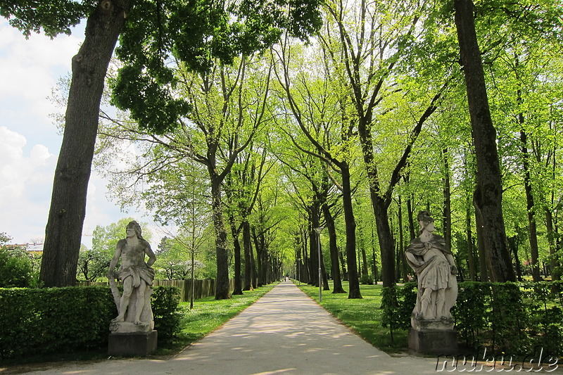 Hofgarten in Bayreuth, Bayern