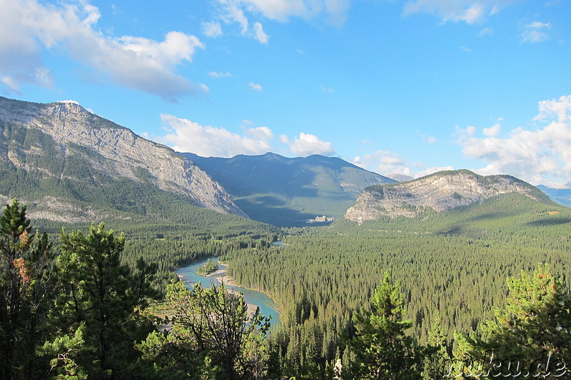 Hoodoos Trail - Wanderweg im Banff National Park in Alberta, Kanada