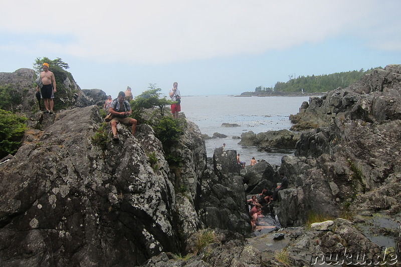 Hot Springs Cove - Heiße Quellen bei Tofino, Vancouver Island, Kanada