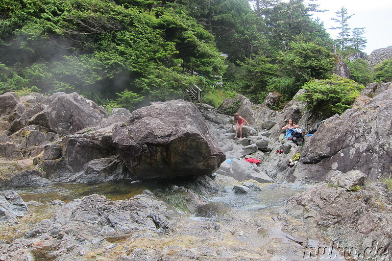 Hot Springs Cove - Heiße Quellen bei Tofino, Vancouver Island, Kanada