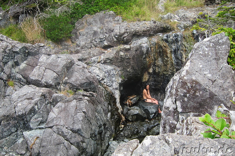 Hot Springs Cove - Heiße Quellen bei Tofino, Vancouver Island, Kanada