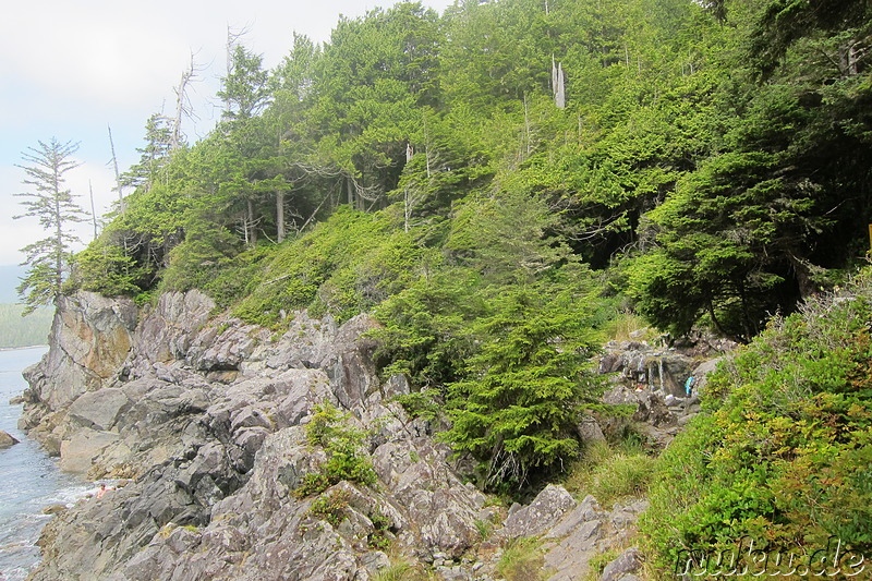 Hot Springs Cove - Heiße Quellen bei Tofino, Vancouver Island, Kanada