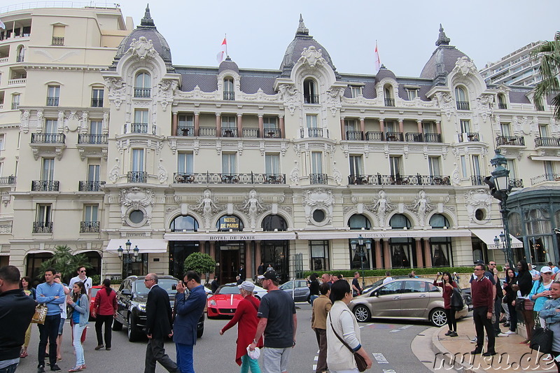 Hotel de Paris am Casino Monte Carlo in Monaco
