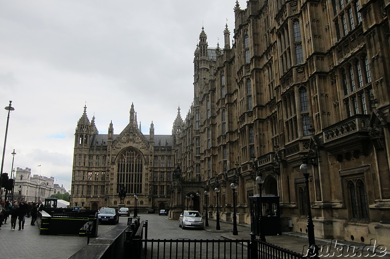 Houses of Parliament und Big Ben in London, England