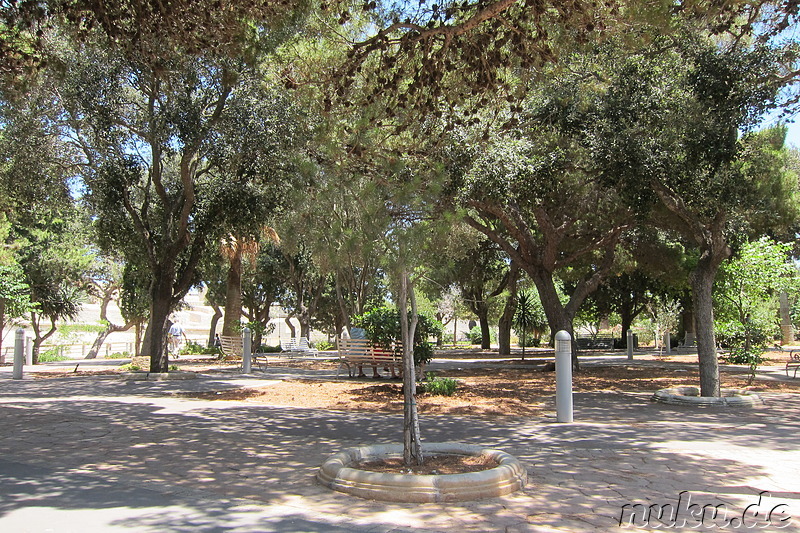 Howard Gardens - Parkanlage zwischen Mdina und Rabat auf Malta