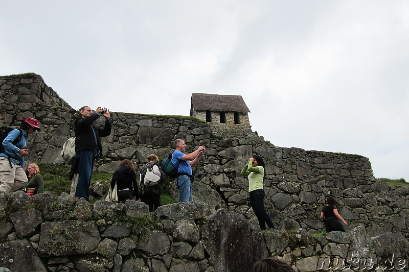 Hut of the Caretaker of the Funerary Rock, Machu Picchu, Peru