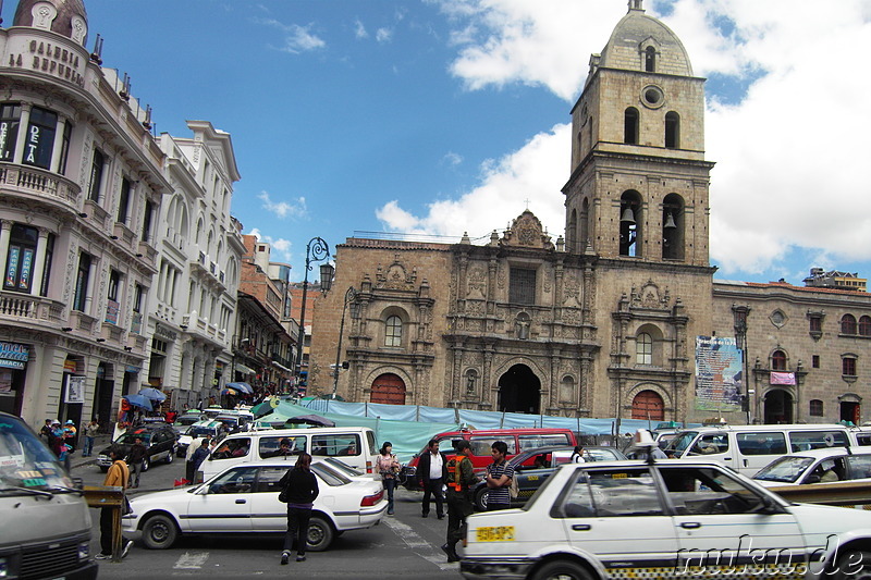 Iglesia de San Francisco in La Paz, Bolivien