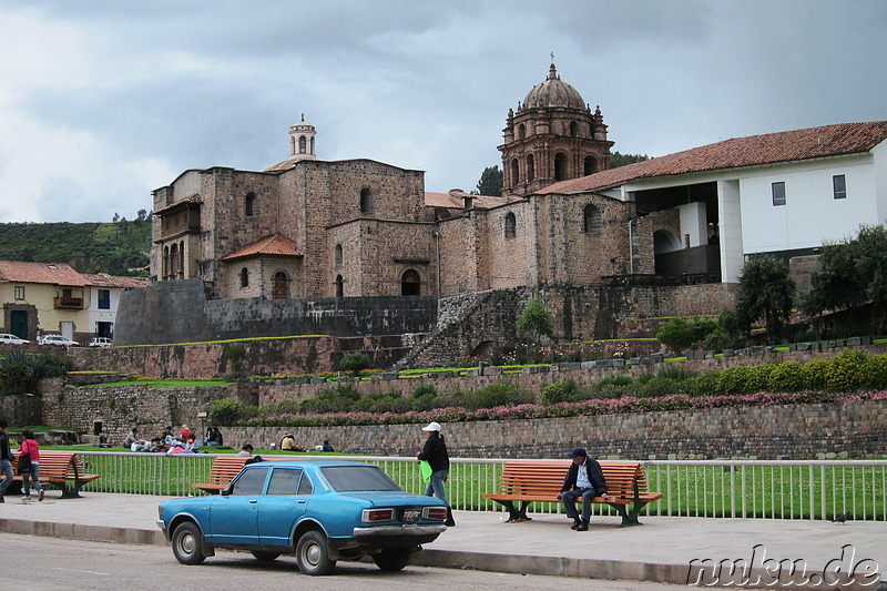 Iglesia de Santo Domingo mit Qorikancha, Cusco, Peru