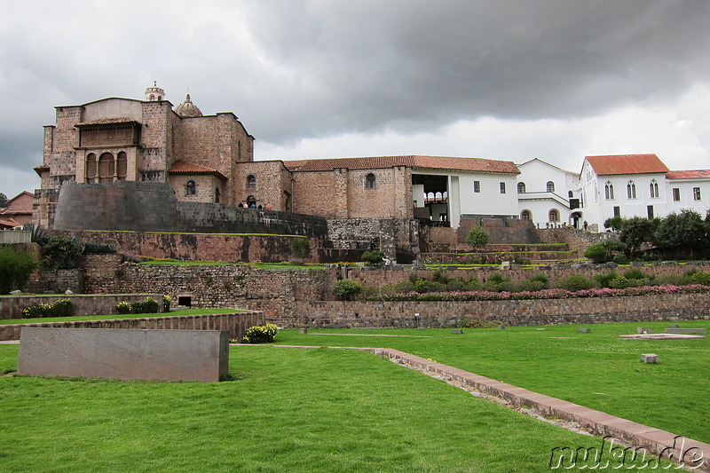 Iglesia de Santo Domingo mit Qorikancha, Cusco, Peru