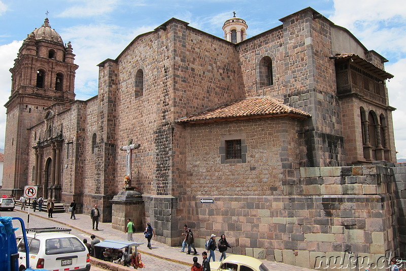 Iglesia de Santo Domingo mit Qorikancha, Cusco, Peru