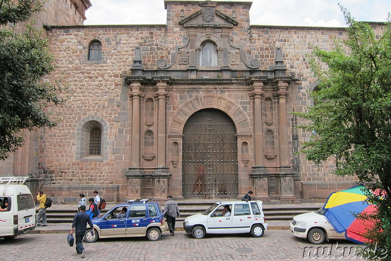 Iglesia de Santo Domingo mit Qorikancha, Cusco, Peru