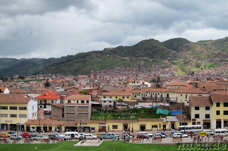 Iglesia de Santo Domingo mit Qorikancha, Cusco, Peru