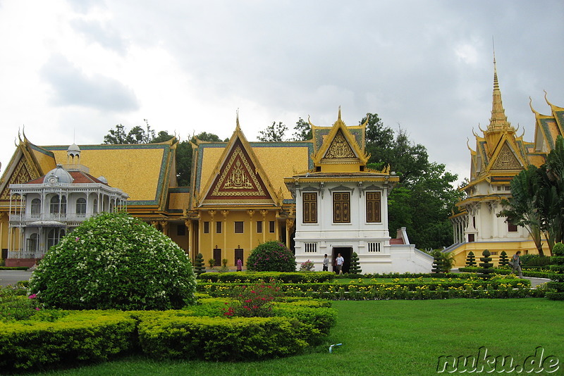 Im Königspalast - Royal Palace in Phnom Penh, Kambodscha