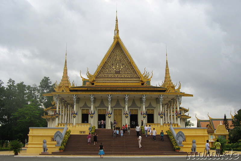 Im Königspalast - Royal Palace in Phnom Penh, Kambodscha