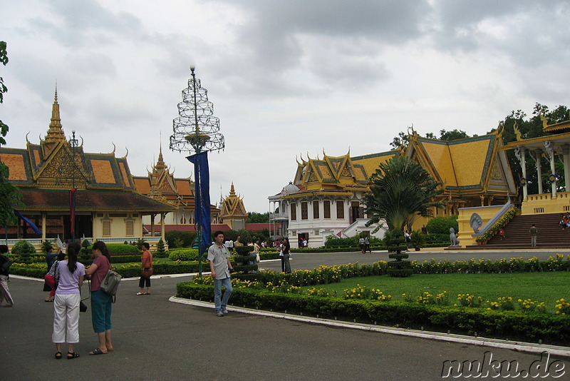 Im Königspalast - Royal Palace in Phnom Penh, Kambodscha