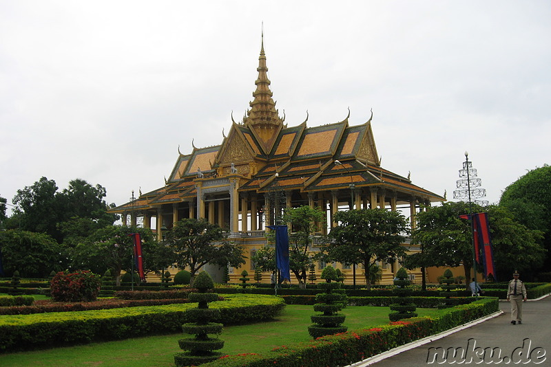 Im Königspalast - Royal Palace in Phnom Penh, Kambodscha