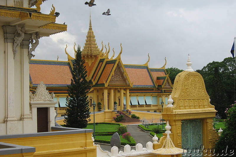 Im Königspalast - Royal Palace in Phnom Penh, Kambodscha